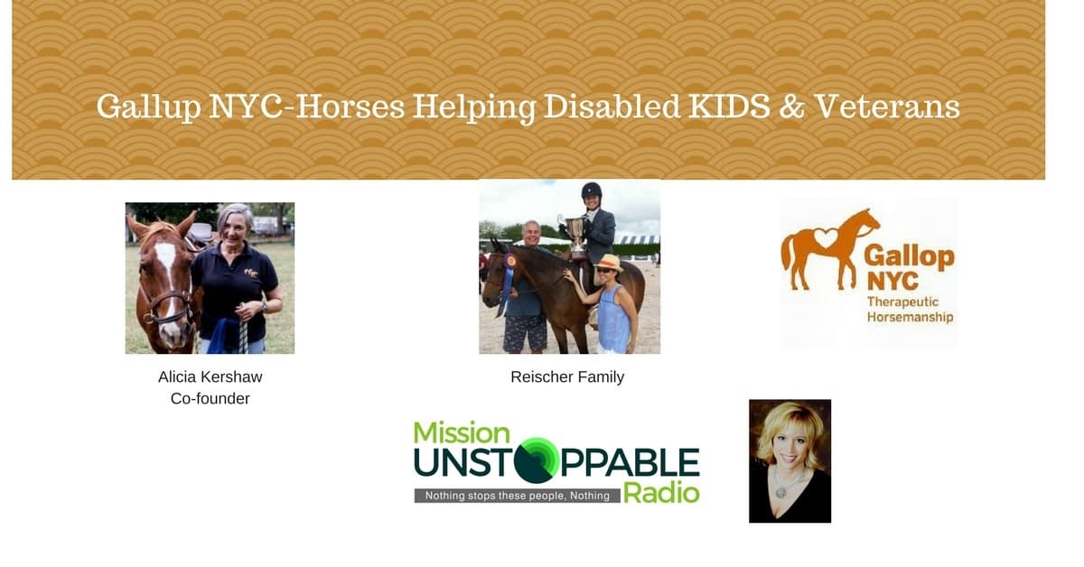 Gallop NYC, Horses Helping Disabled Kids