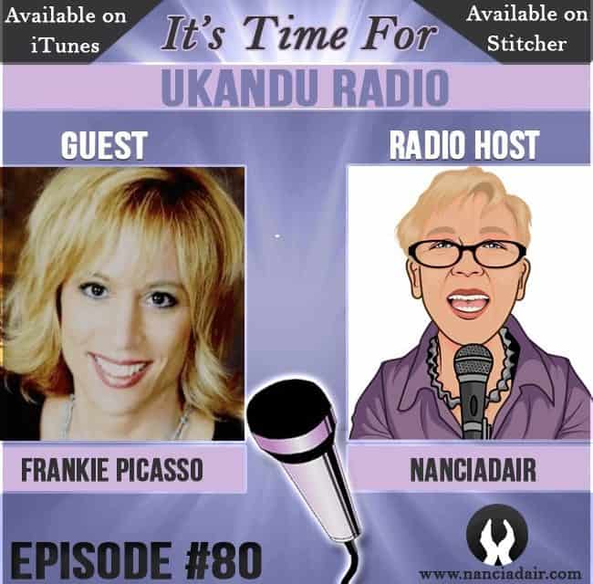 Frankie Picasso guests on UKANDU Radio with host Nanci Adair
