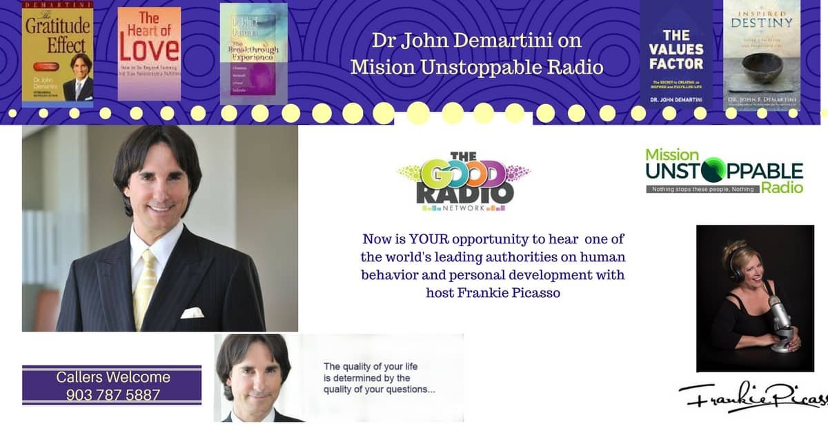 The Unstoppable Dr. John Demartini