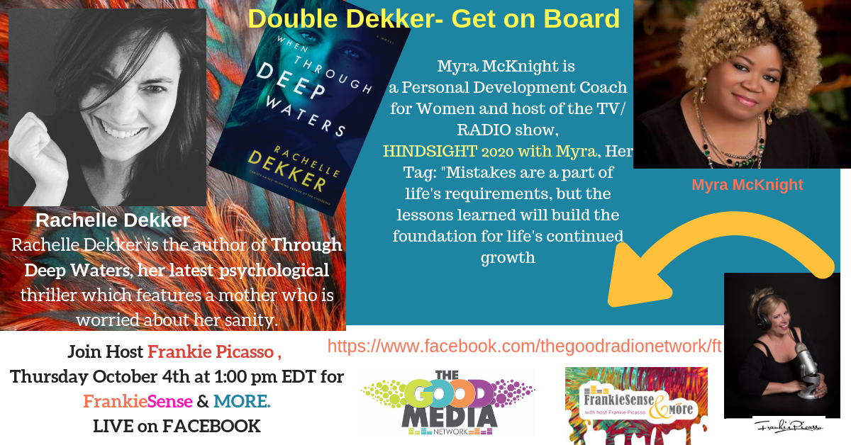 Going on a Double Dekker Ride with Rachelle Dekker and Myra McKnight