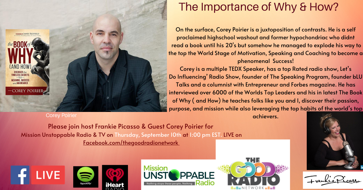 The Importance of Why with Corey Poirer